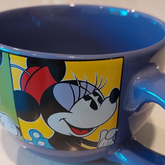 Disney Minnie Mouse Character Purple 24oz Ceramic Soup/Dessert Mug - Picture 2 of 14